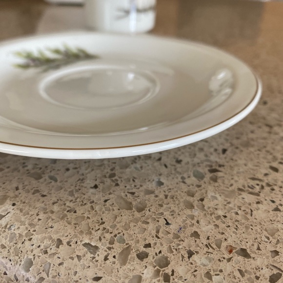 1977 Mary Mugg Demitasse Cup / Saucer Enesco Baby Birds VGUC - Picture 8 of 8